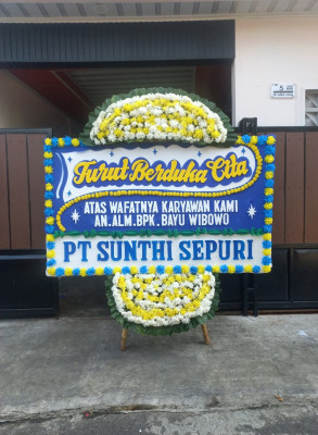 Papan Bunga Duka di Sungai Jernih